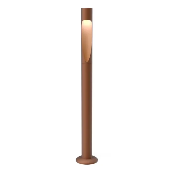 Louis Poulsen - Flindt Garden Gartenleuchte Long LED 2700K mit Base Corten