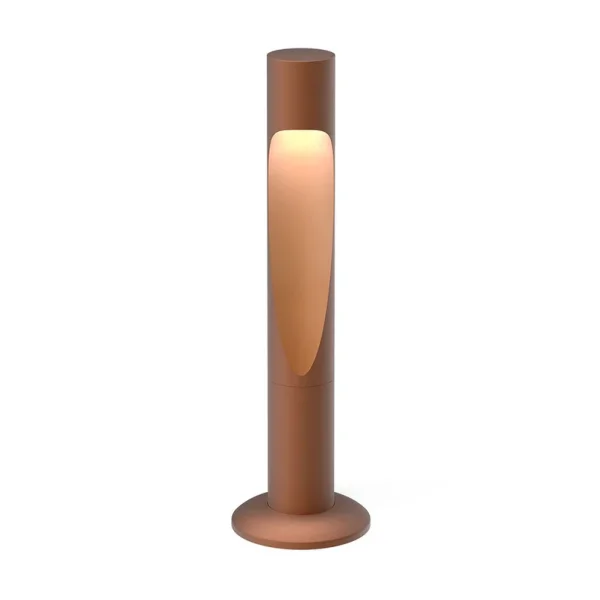 Louis Poulsen - Flindt Garden Gartenleuchte Short LED 2700K mit Base Corten