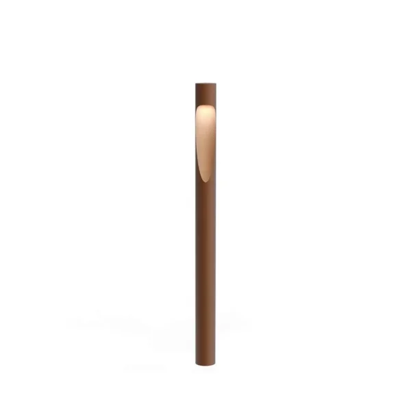 Louis Poulsen - Flindt Pollerlampe 110cm, 3000K, Dali Corten