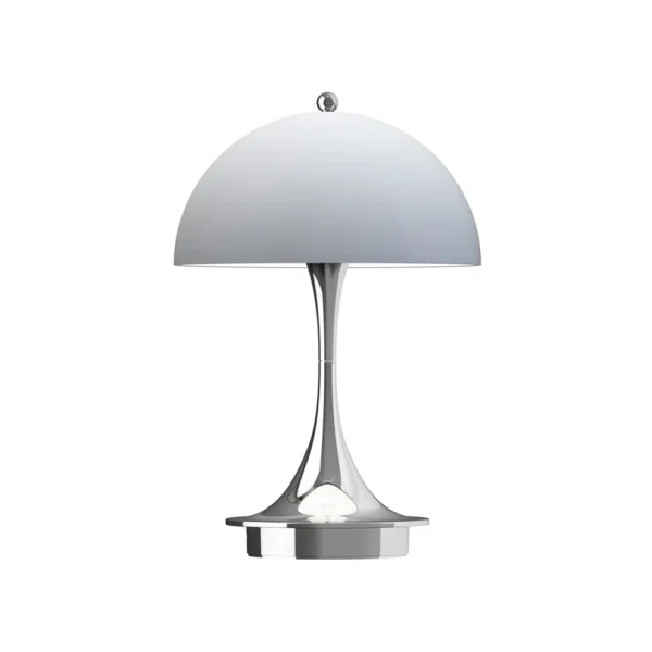 Louis Poulsen - Panthella 160 LED-Akkulampe, chrom opal grau