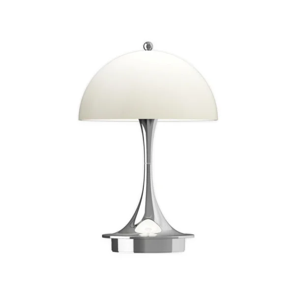 Louis Poulsen - Panthella 160 PORTABLE V3 Akkulampe Chrom Opal Beige