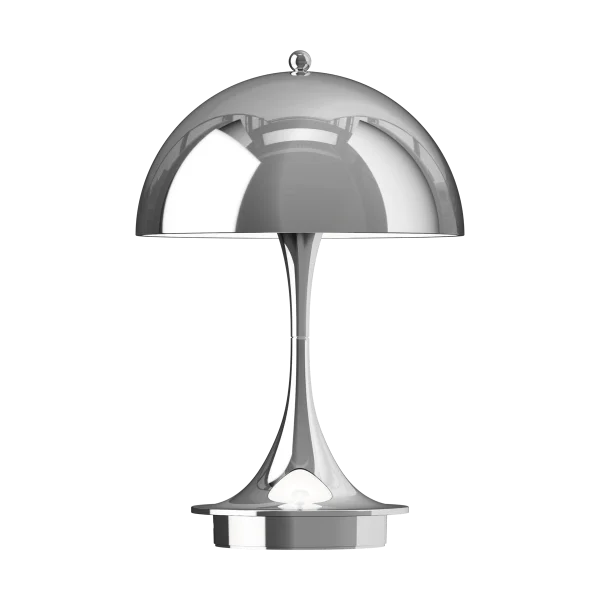 Louis Poulsen Panthella 160 Portable v3 Tischleuchte Chrome