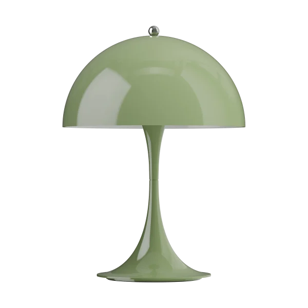 Louis Poulsen Panthella 250 portabel Tischleuchte Opaque moss green