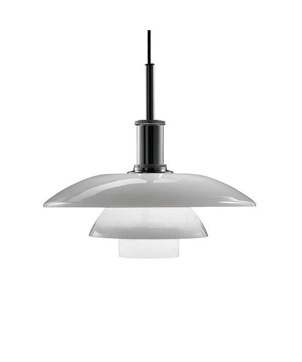 Louis Poulsen - PH 4½-4 Glas Pendelleuchte High Lustre Chrome Plated