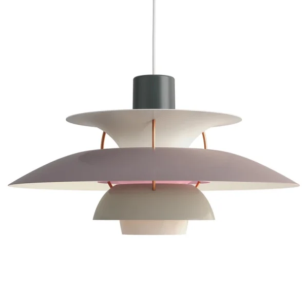 Louis Poulsen - PH 5 Designer-Pendellampe, grau, Ø 50 cm