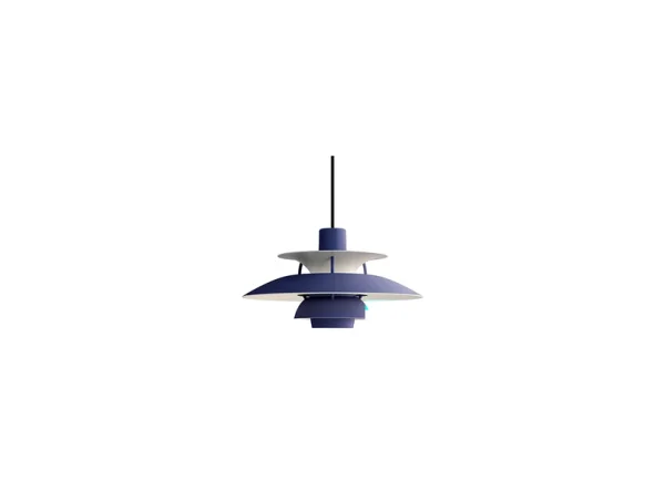 Louis Poulsen - PH 5 Mini Pendelleuchte, blau, Ø 30 cm