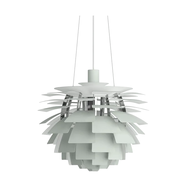Louis Poulsen PH Artichoke Pendelleuchte Ø48cm Dusty green-high lustre chrome plated