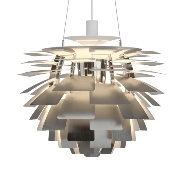 Louis Poulsen - PH Artichoke V4 Hängelampe, edelstahl Ø 60cm