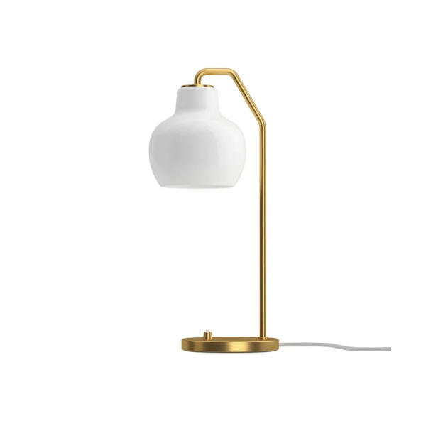 Louis Poulsen - VL Ring Crown Tischlampe weiß/messing E14