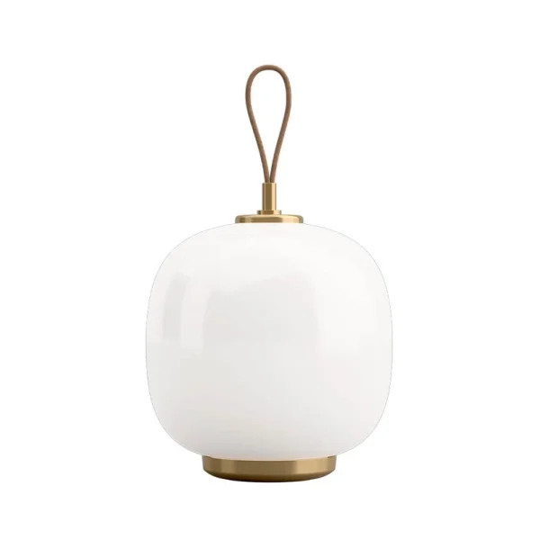 Louis Poulsen - VL45 Radiohus Akku-Tischlampe, messing/weiß