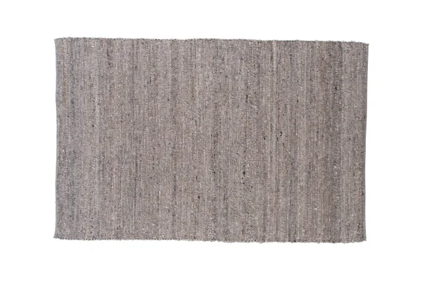 Loump Teppich 230x160 cm Wolle beige, grau.