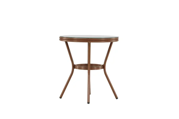Loures Cafetisch Ø70 braun.