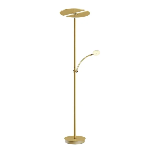 Lucande - Anniki LED Stehleuchte Brass