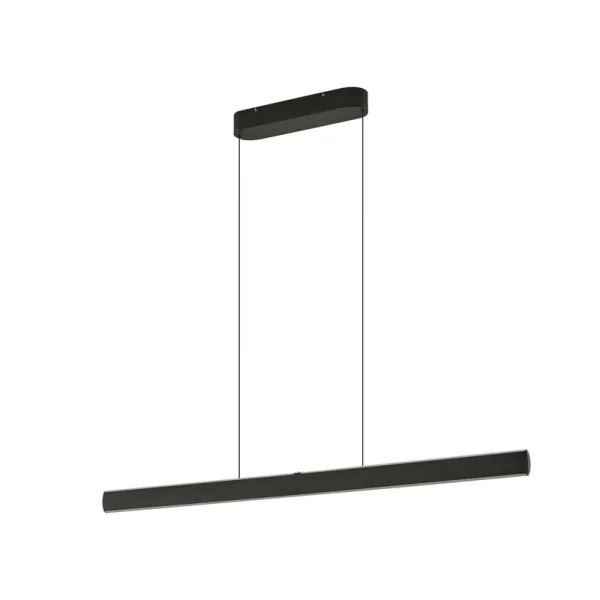 Lucande - Arvon LED-Hängeleuchte, schwarz, 117 cm, CCT
