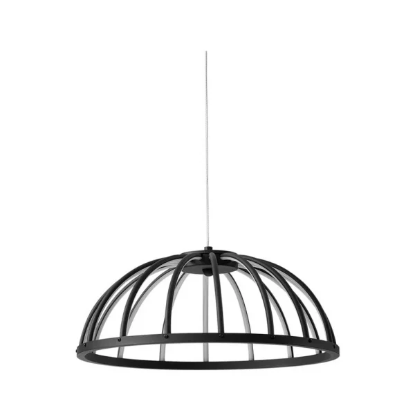 Lucande - Attea LED Pendelleuchte Schwarz