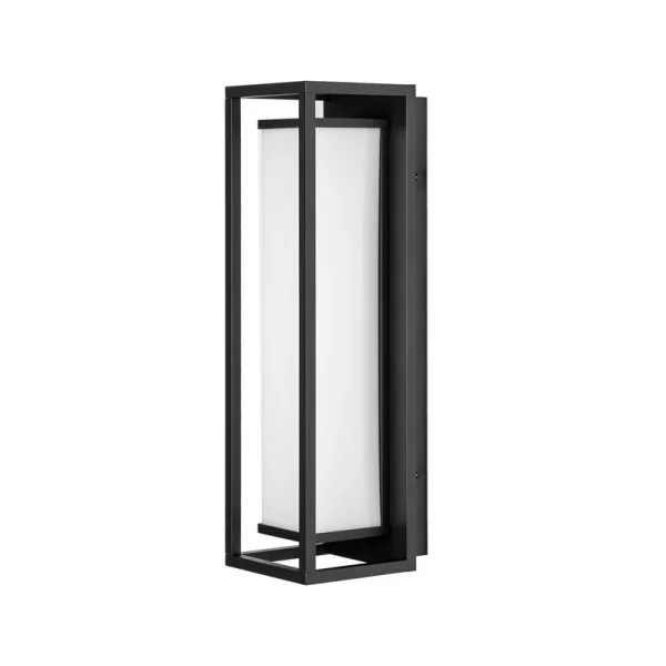 Lucande - Banetti Außenwandleuchte H50 Black