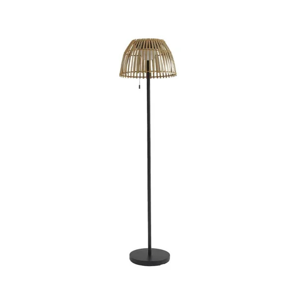 Lucande - Eligio Portable Solarzelle Stehleuchte Natur