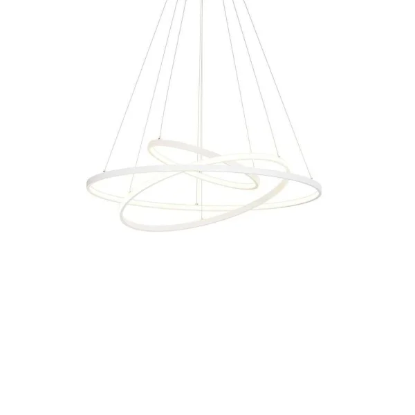 Lucande - Ezana Pendelleuchte White 3-Step