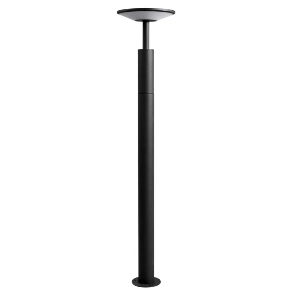 Lucande - Fenia Außen Garten Leuchte H100 Anthracite/Opal