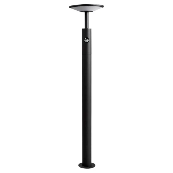 Lucande - Fenia Außen Garten Leuchte w/Sensor Anthracite/Opal