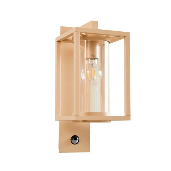 Lucande - Ferda Draußen Wandleuchte w/Sensor Beige