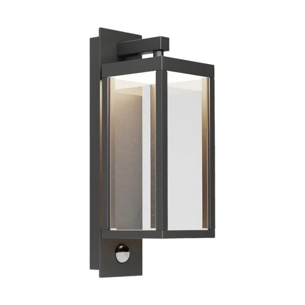 Lucande - Ferdinand Außenwandleuchte w/Sensor Dark Grey