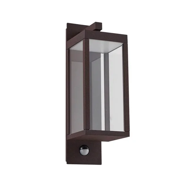 Lucande - Ferdinand LED Draußen Wandleuchte w/Sensor Rost