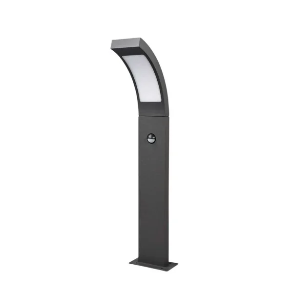 Lucande - Juvia Außen Garten Leuchte w/Sensor Graphite/Opal