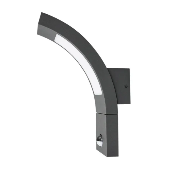 Lucande - Juvia LED Außenwandleuchte w/Sensor Graphite