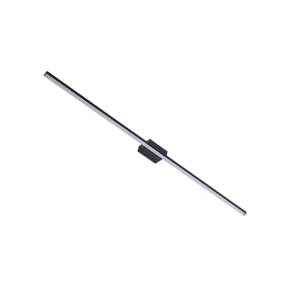 Lucande - Kivana LED Wandleuchte L120 IP44 Schwarz