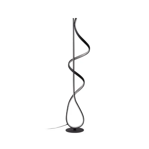 Lucande - Rodado LED Stehleuchte Schwarz