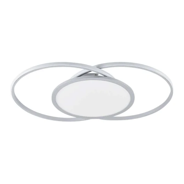 Lucande - Senne Deckenleuchte M Silver