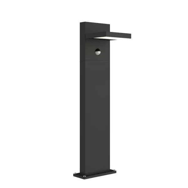 Lucande - Silvan Außen Gartenleuchte w/Sensor Graphite/White