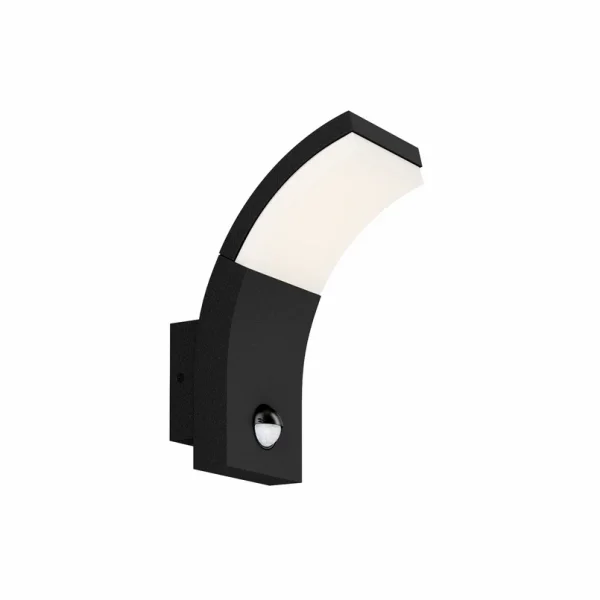 Lucande - Timm Außenwandleuchte IP54 w/Sensor Graphite