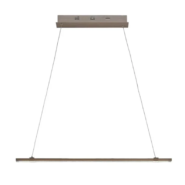 Lucande - Tymon LED Pendelleuchte Nickel