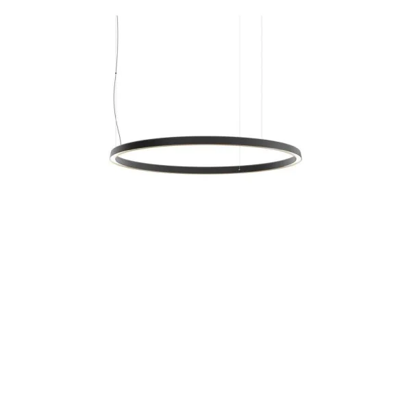 Luceplan - Compendium Circle LED Pendelleuchte Ø110 Black