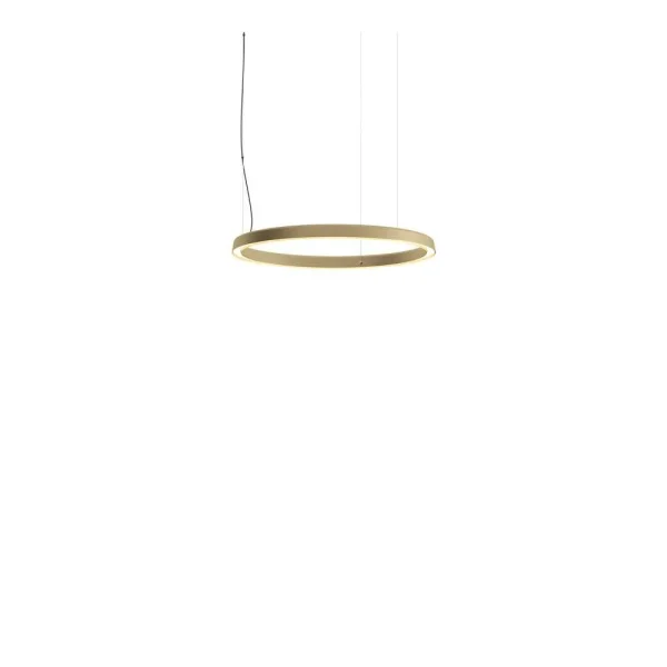 Luceplan - Compendium Circle LED Pendelleuchte Ø72 Brass