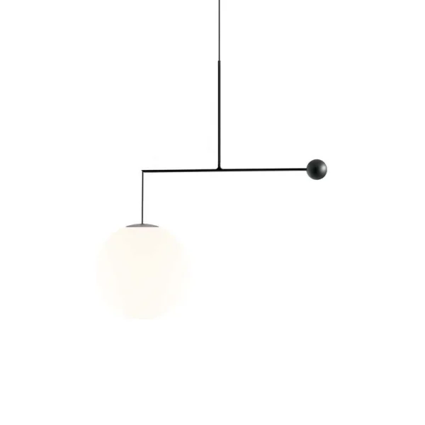 Luceplan - Malamata Pendelleuchte Ø48 Matt Black
