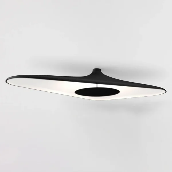 Luceplan - Soleil Noir Deckenleuchte Höhe 19 cm schwarz