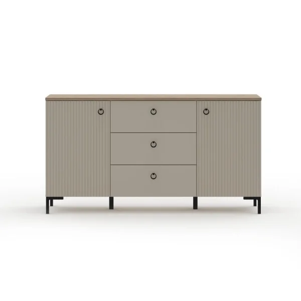 Lucrezia Sideboard 2 Türen, 3 Schubladen Kashmir.