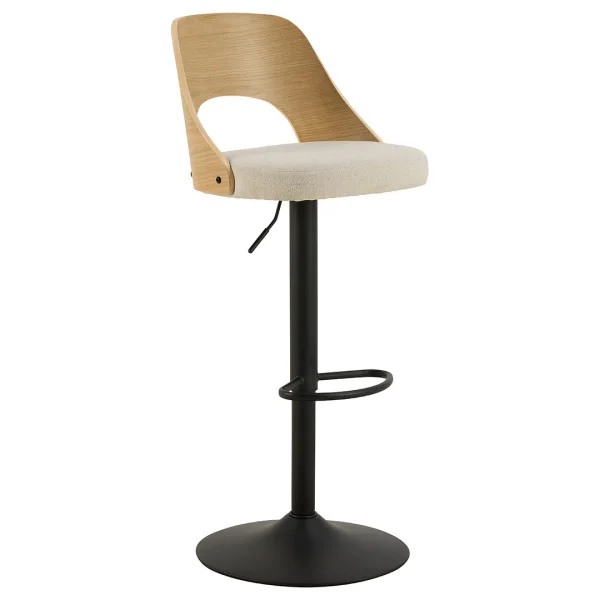 Lucy Barhocker Stoff beige.