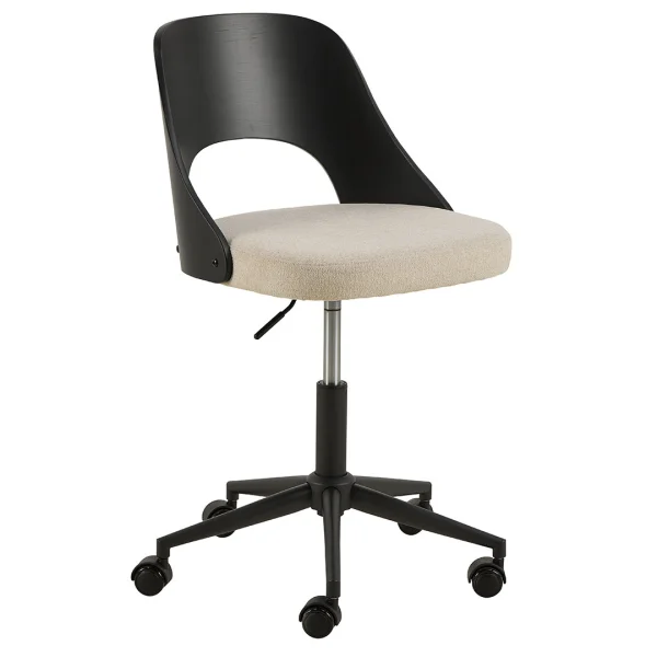 Lucy Bürostuhl Stoff beige.