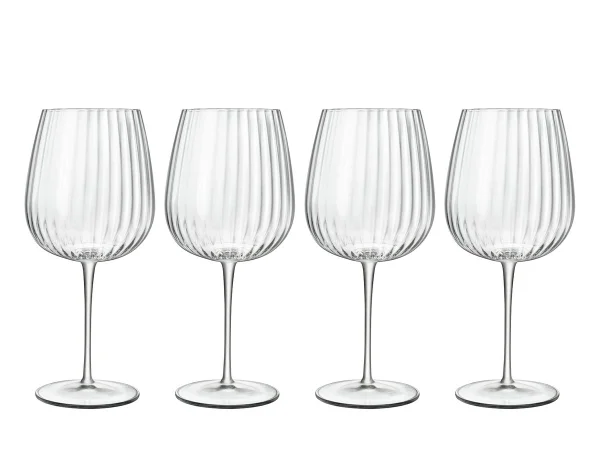 Luigi Bormioli Gin & Tonic Glas Burgunder Optica 4er-Pack 75 cl
