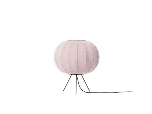 Made By Hand - Knit-Wit 45 Round Stehlampe Low 58 cm, pink