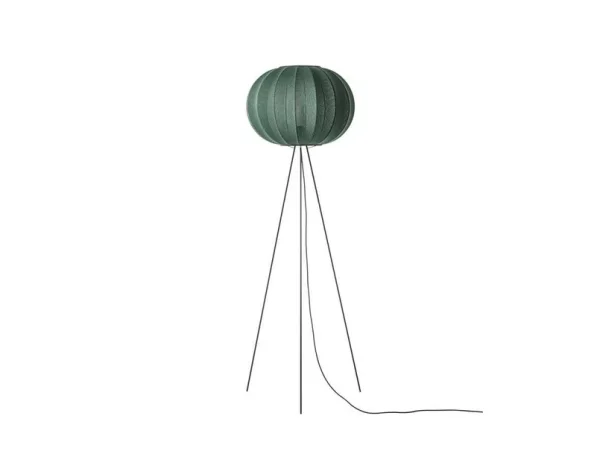 Made By Hand - Knit-Wit 45 Round Stehleuchte grün, 100 cm