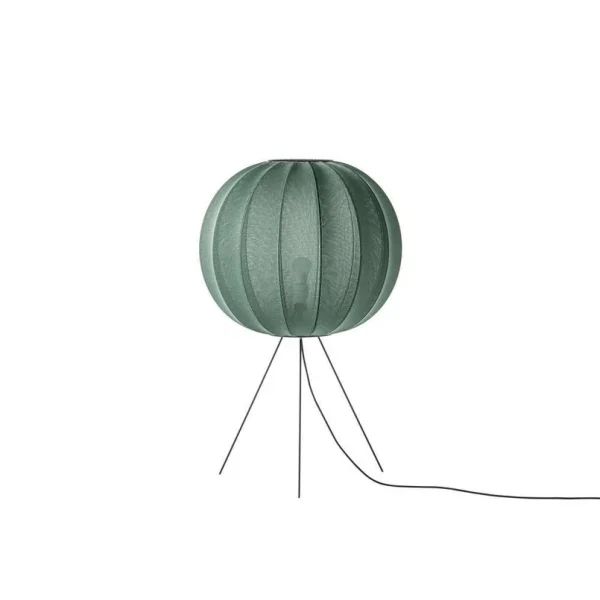 Made By Hand - Knit-Wit 60 Round Stehlampe grün, 100 cm