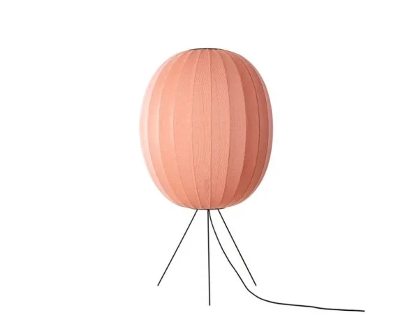 Made By Hand - Knit-Wit 65 High Oval Stehlampe orange 130 cm