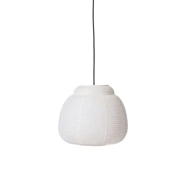 Made By Hand - Papier Single Pendelleuchte Ø40 White