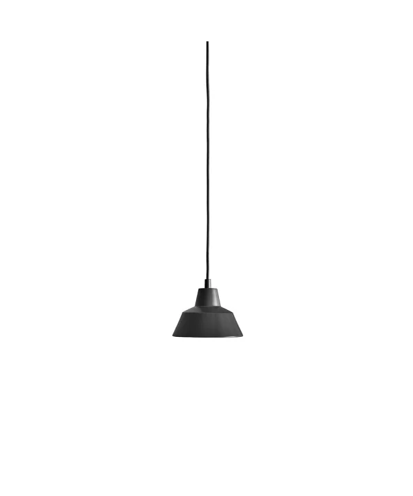 Made By Hand - Workshop Pendelleuchte W1 Matt Schwarz
