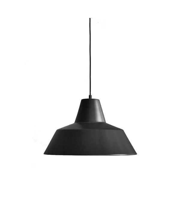 Made By Hand - Workshop Pendelleuchte W4 Matt Schwarz